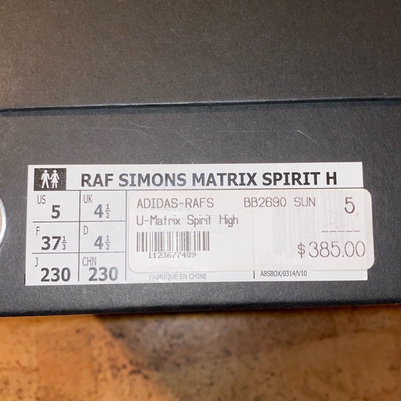 Raf Simons x Adidas Matrix Spirit High - Picture 4 of 8